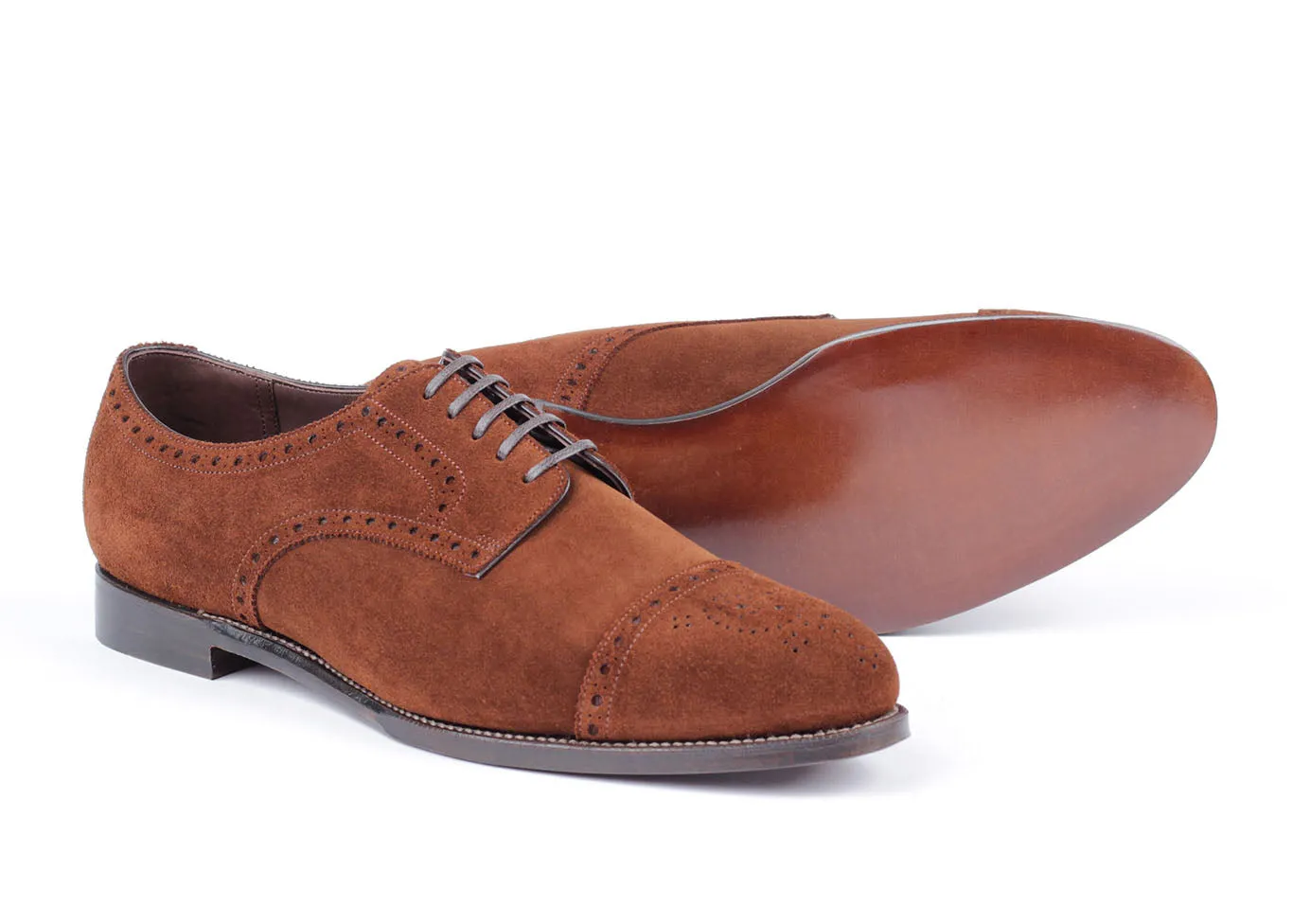 106 - Semi Brogue Derby - Old Snuff