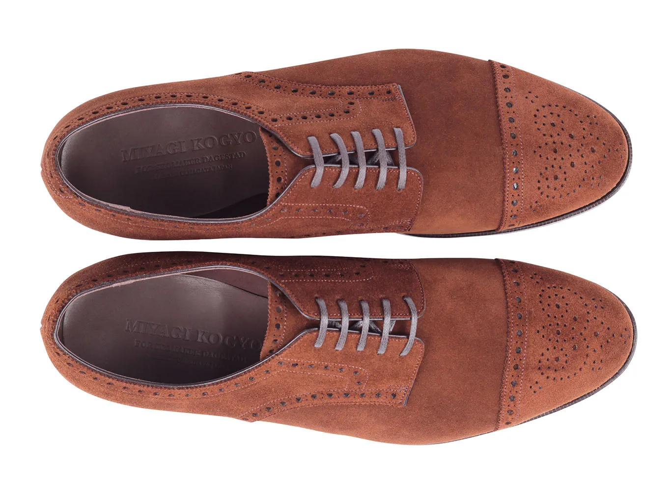 106 - Semi Brogue Derby - Old Snuff