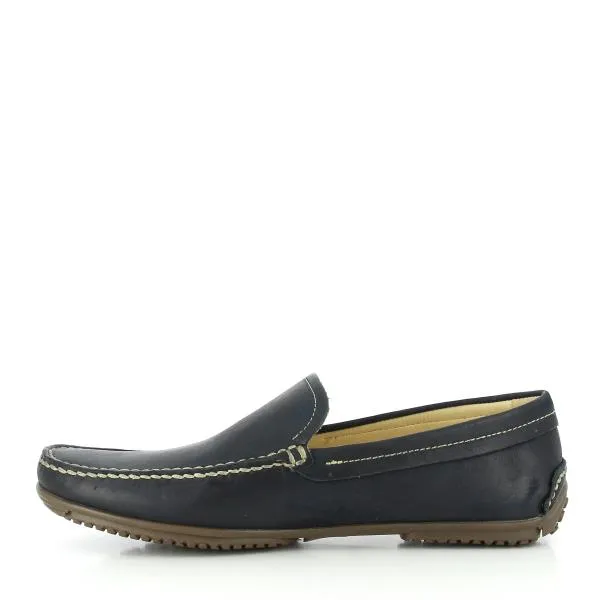 Anatomic Lucas Navy Boat Shoes