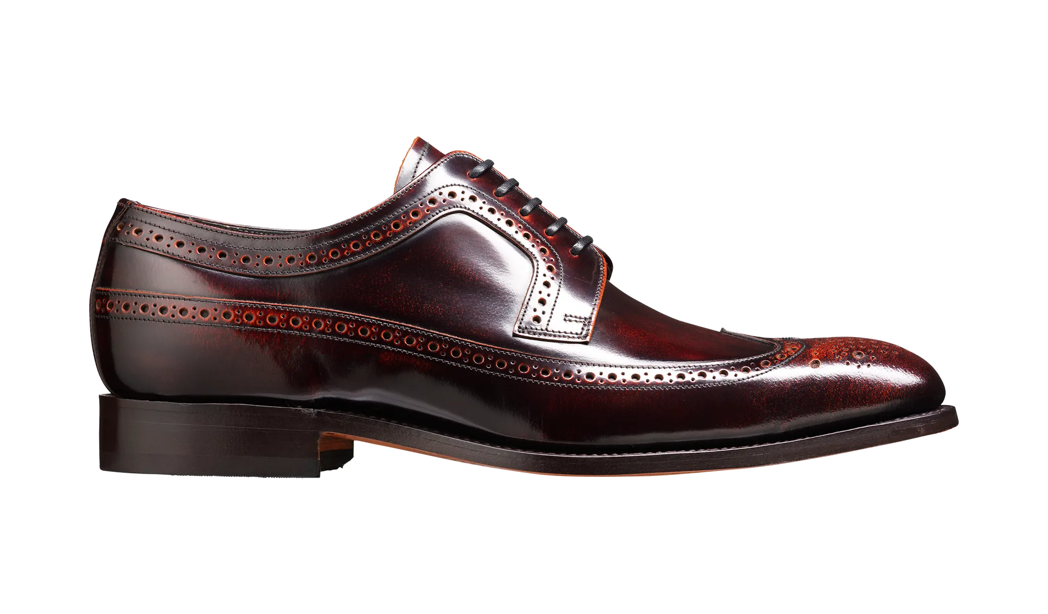 Barker Woodbridge - Brandy Hi-Shine, Brogue, Derby