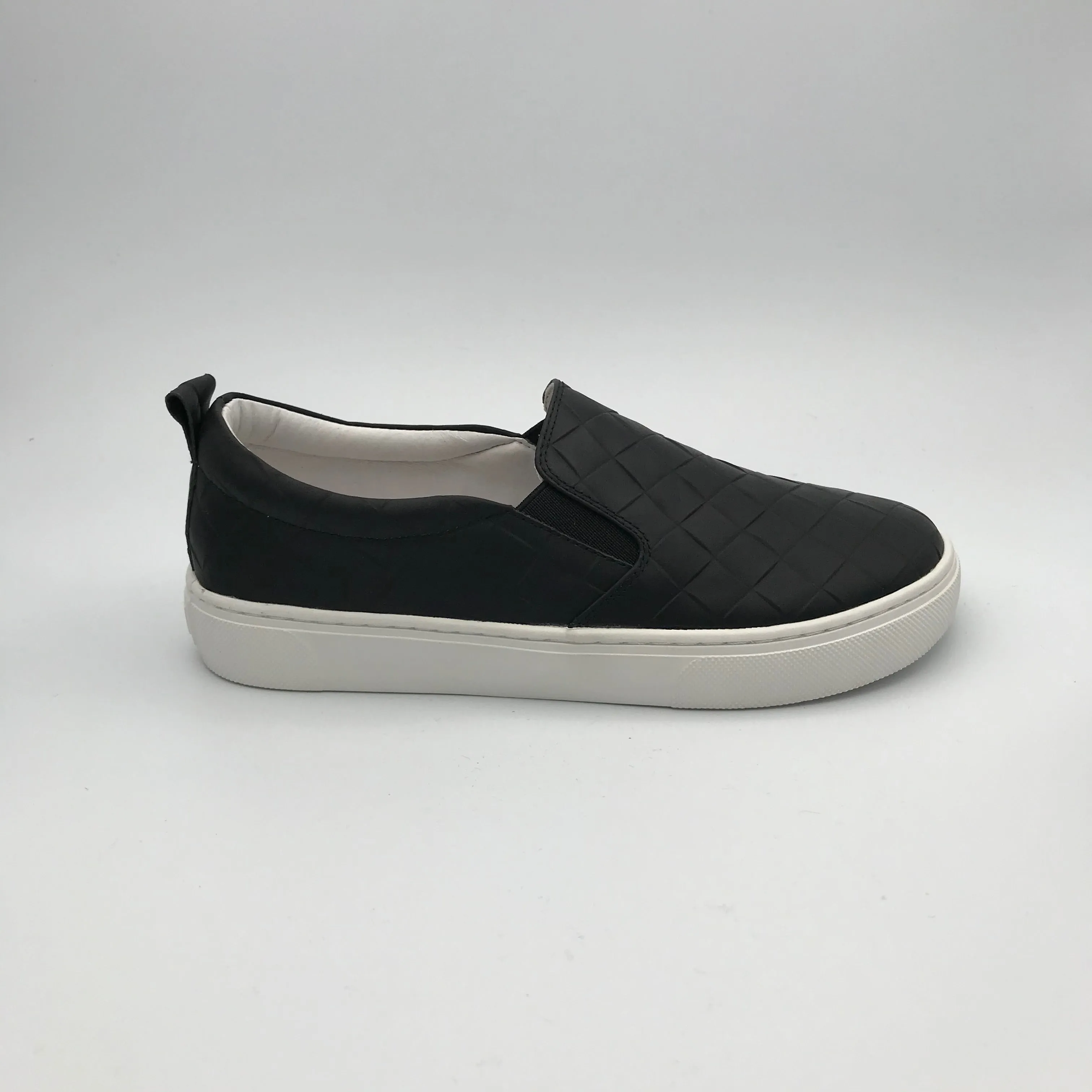 BB.GG Rhombus pattern flat shoes