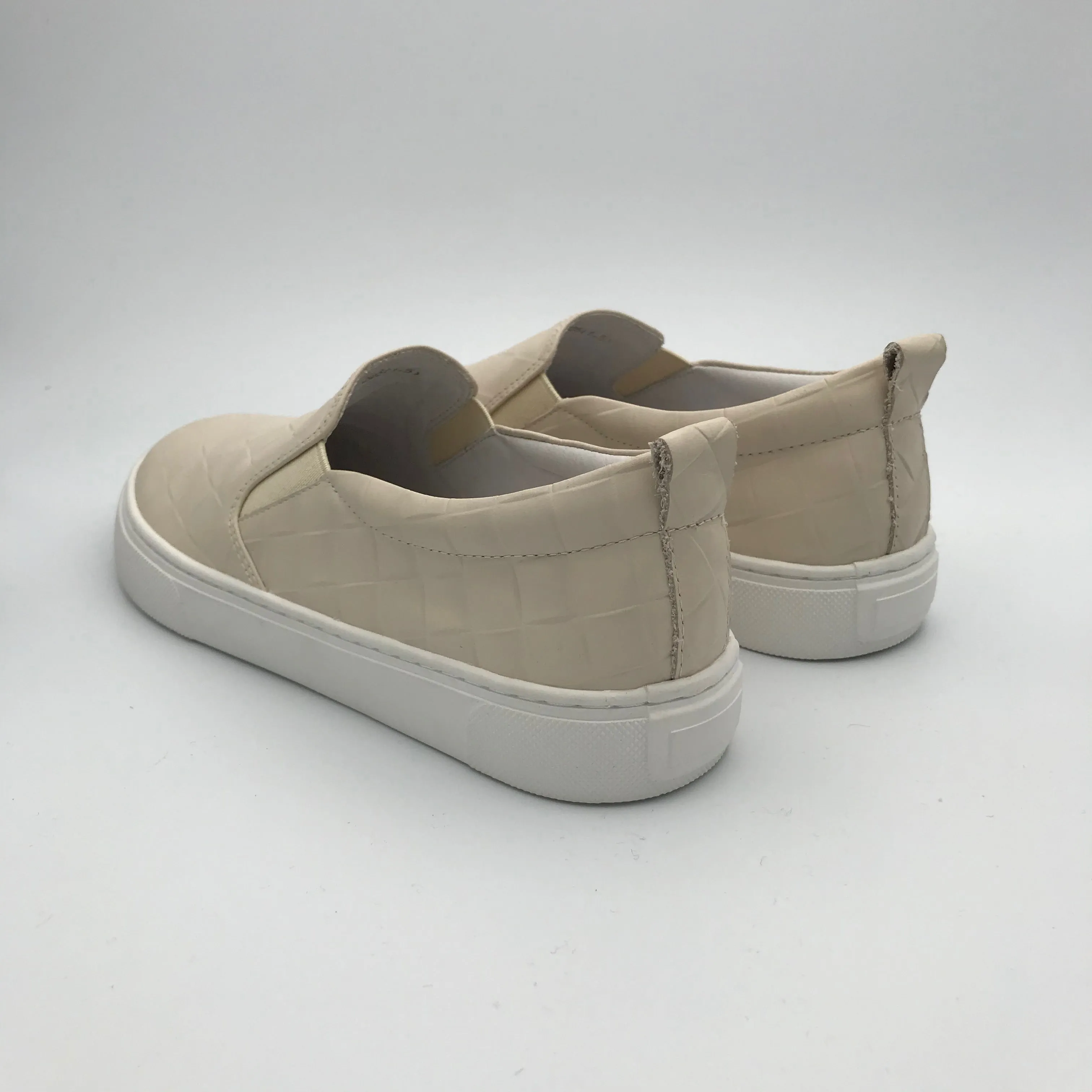 BB.GG Rhombus pattern flat shoes