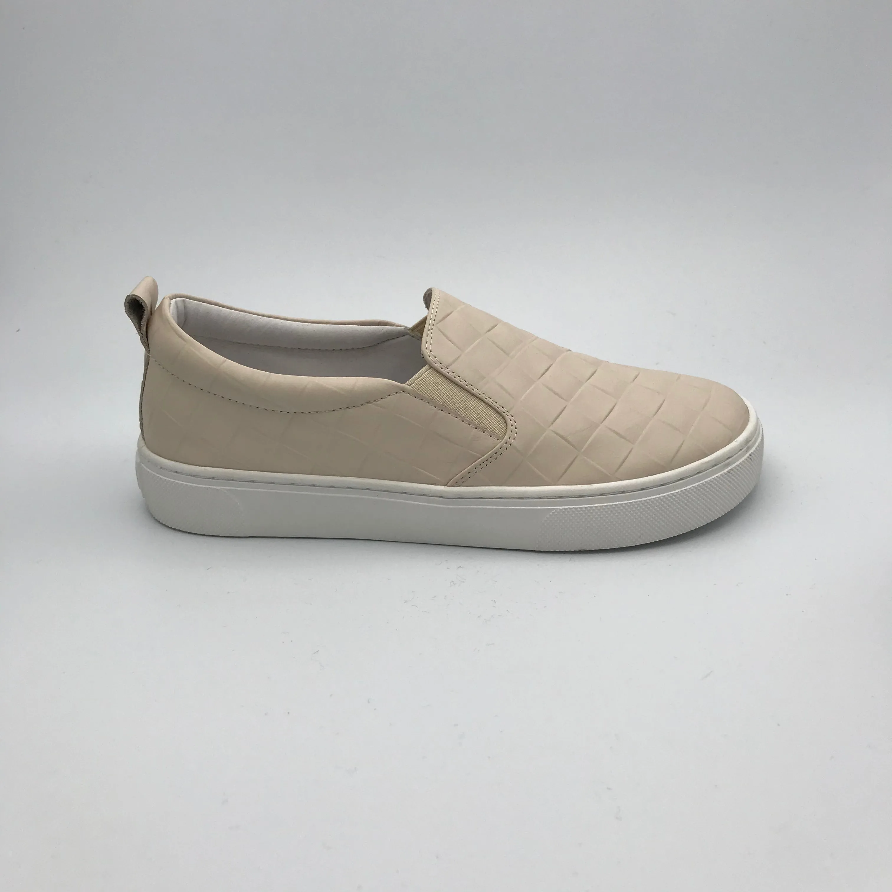BB.GG Rhombus pattern flat shoes