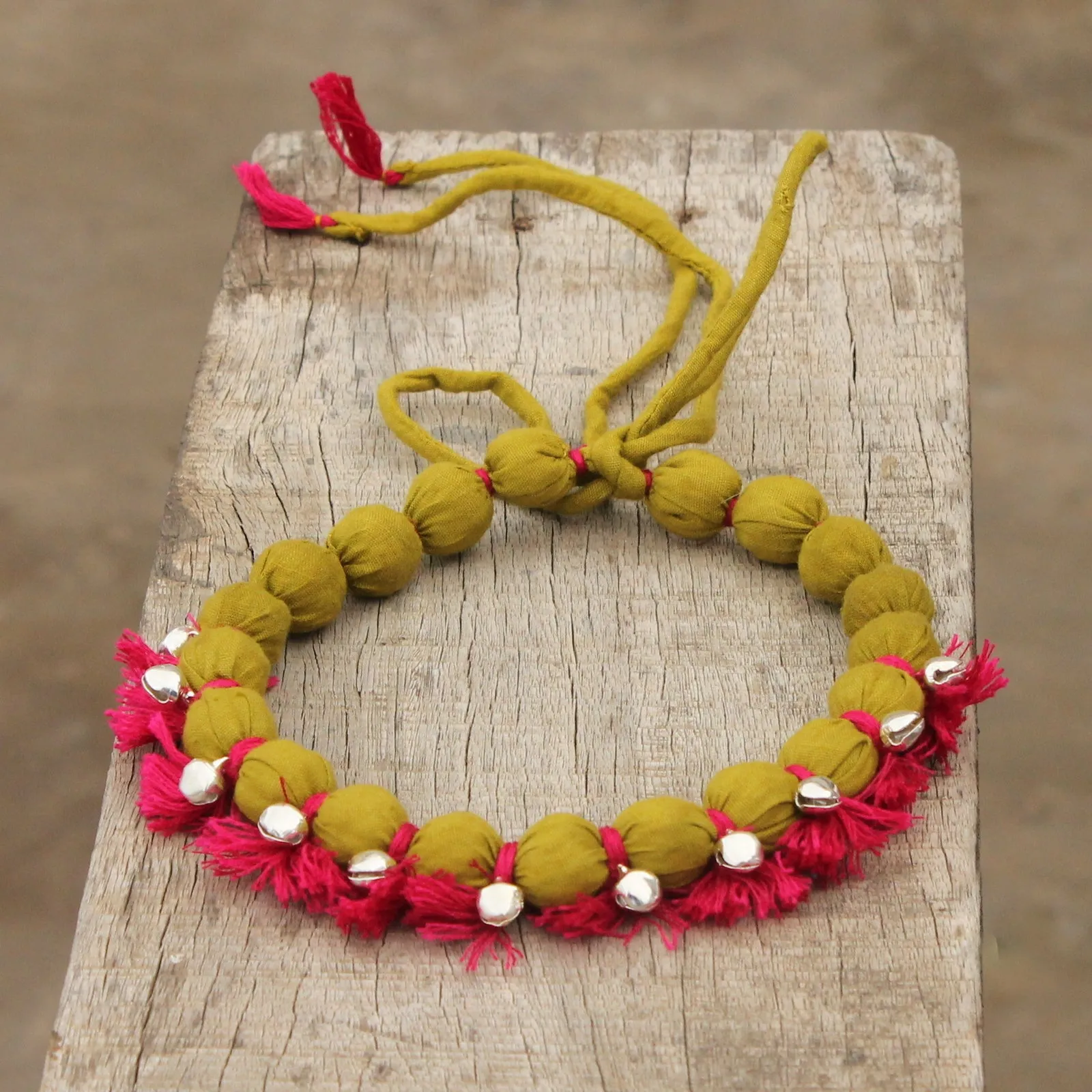 Boho soul heena tassel necklace