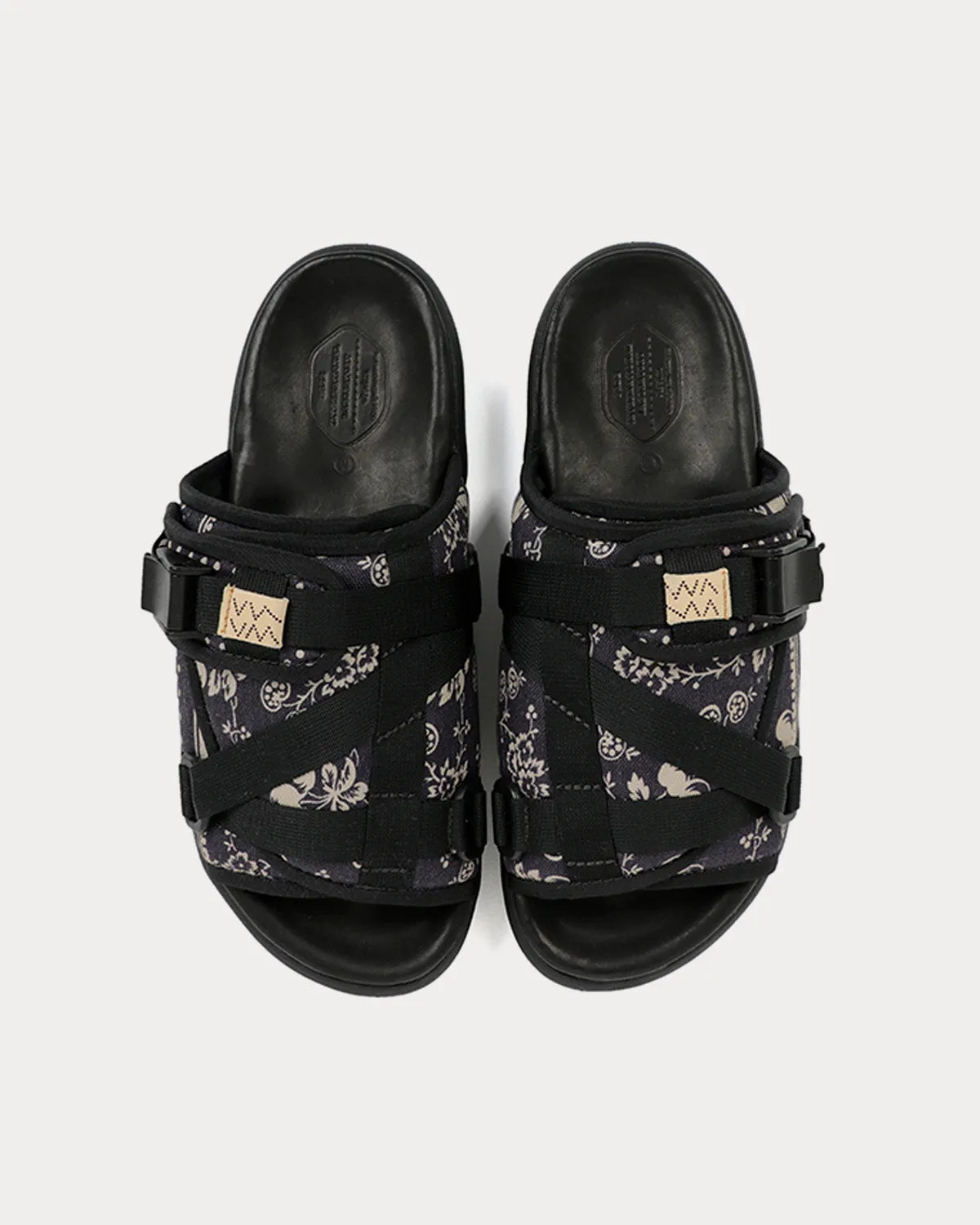 Christo Black Bandana Sandals