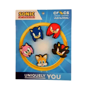 CROCS- 5 PCK. SONIC JIBBITZ