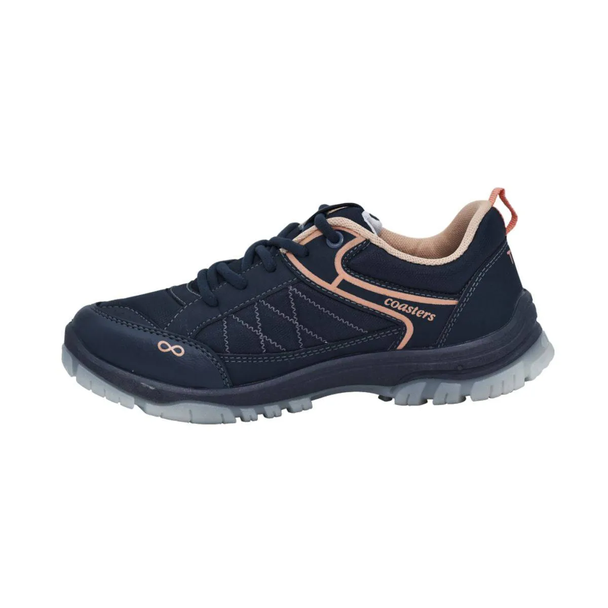 CTR Trek-1 Low Ankle Light Weight Trekking and Hiking Shoes - Cement