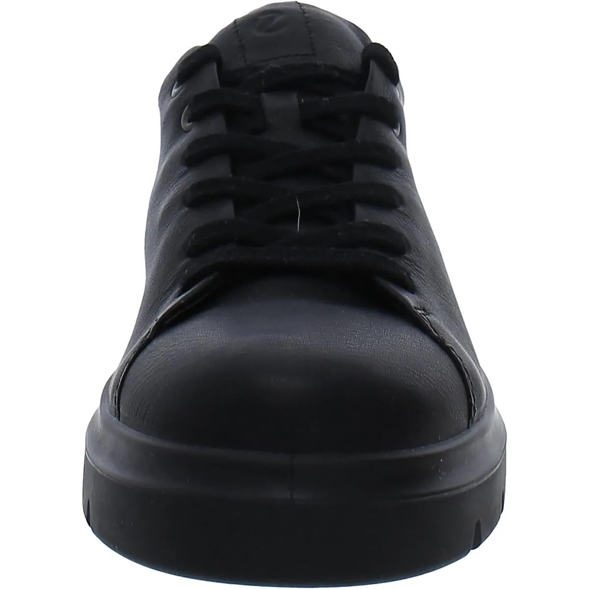 ECCO Womens Leather Lace Up Flats