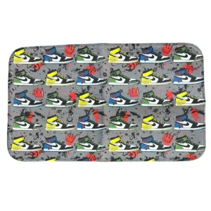Graffiti Sneakers Mat