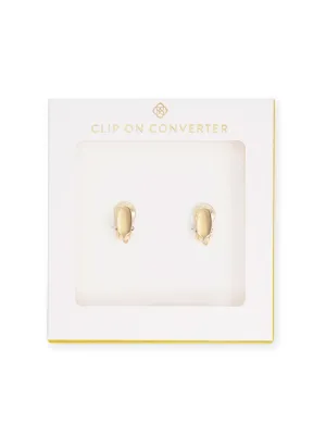 Kendra Scott Clip On Converter - Gold