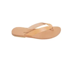 LEX flip flop — natural leather