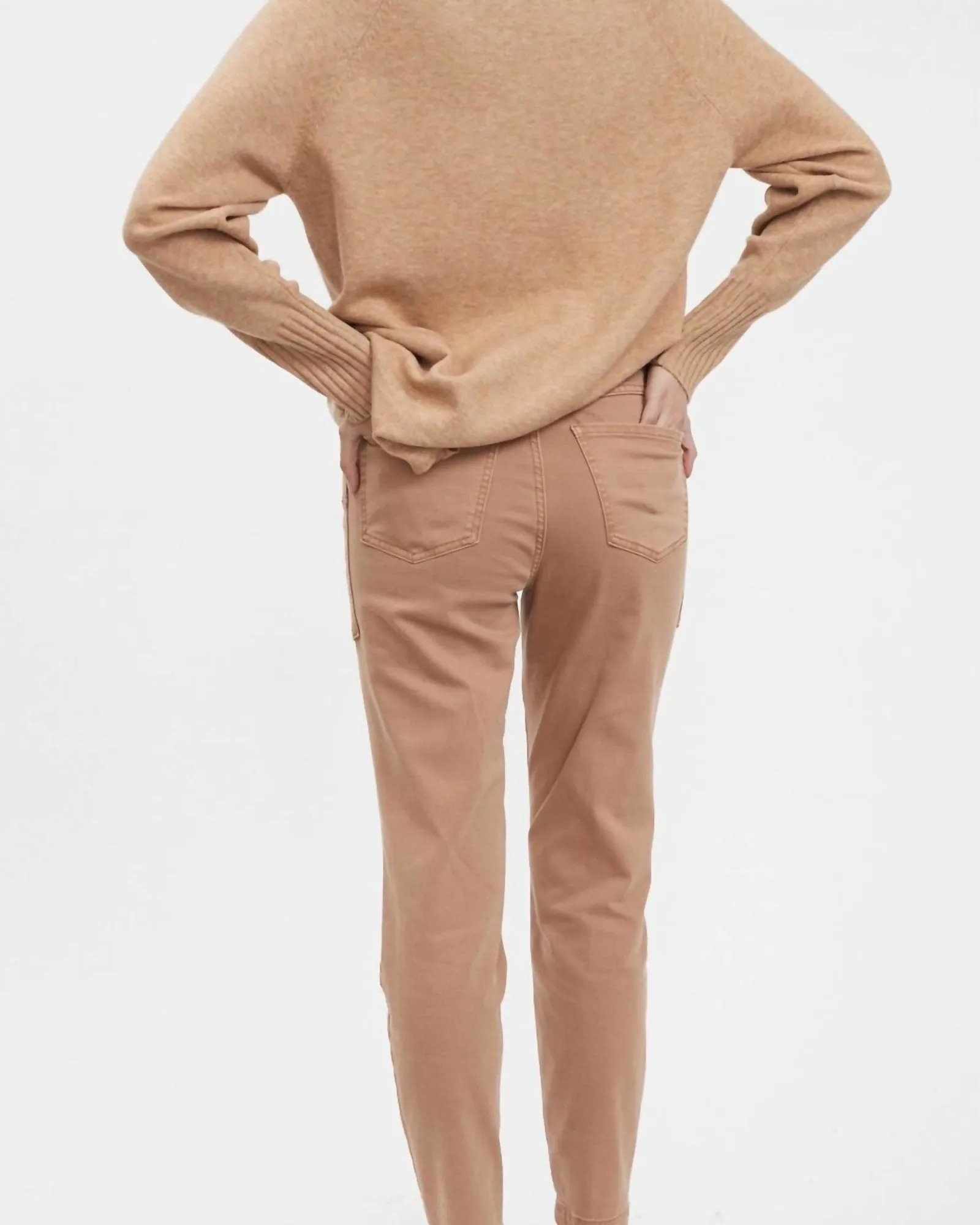 Olivia Slim Ankle Pants In Butter Rum | Butter Rum