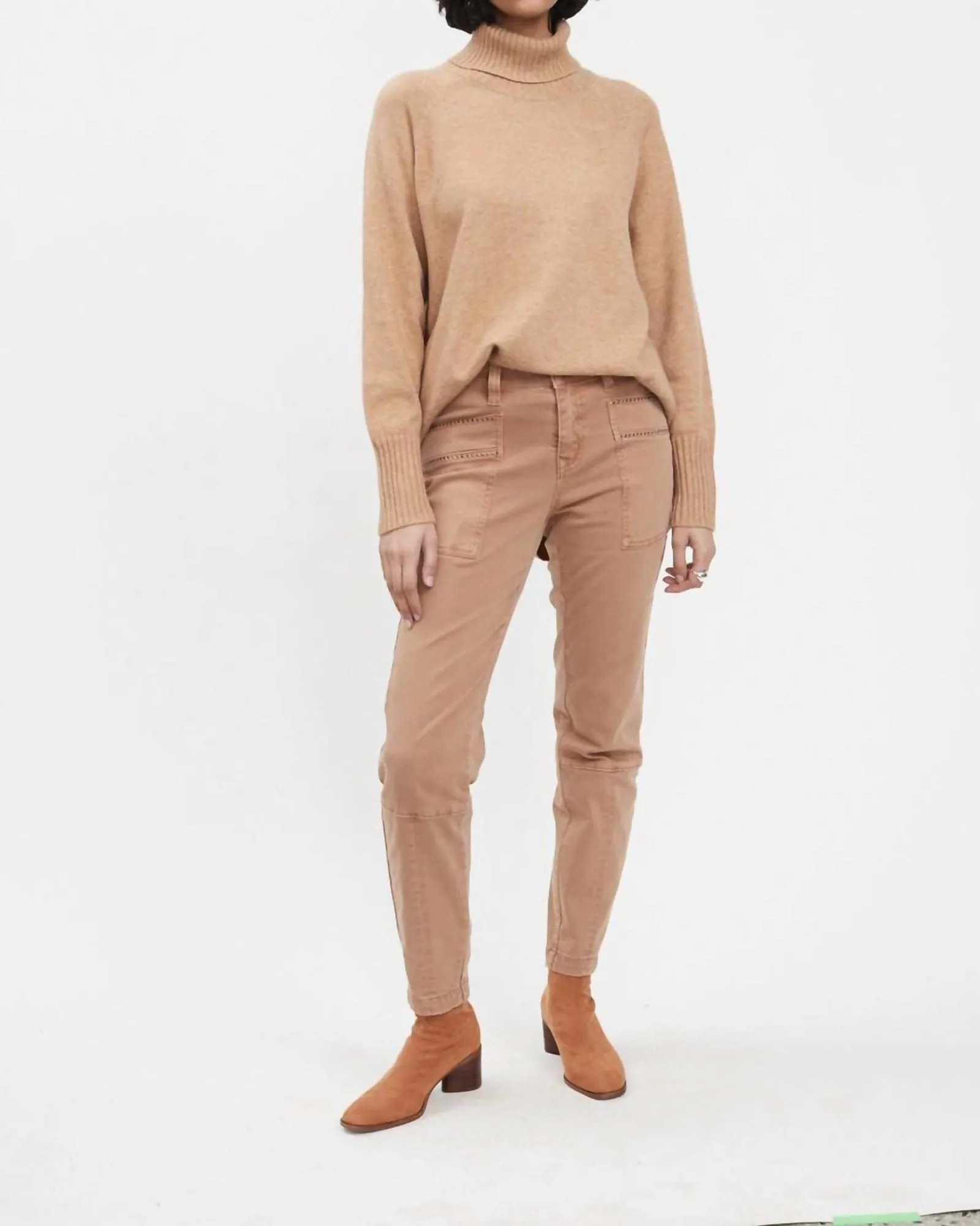 Olivia Slim Ankle Pants In Butter Rum | Butter Rum