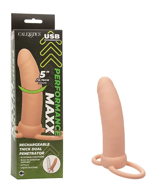 Performance Maxx Rechargeable Thick Dual Penetrator