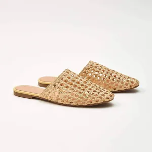 Raffa Natural Seagrass Mule