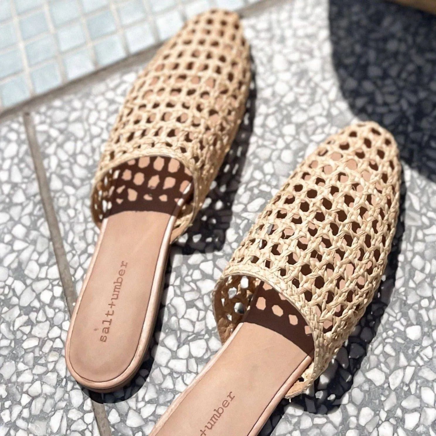Raffa Natural Seagrass Mule