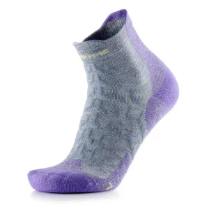 Trekking socks - Trekking Ultracool Linen Ankle women grey/purple