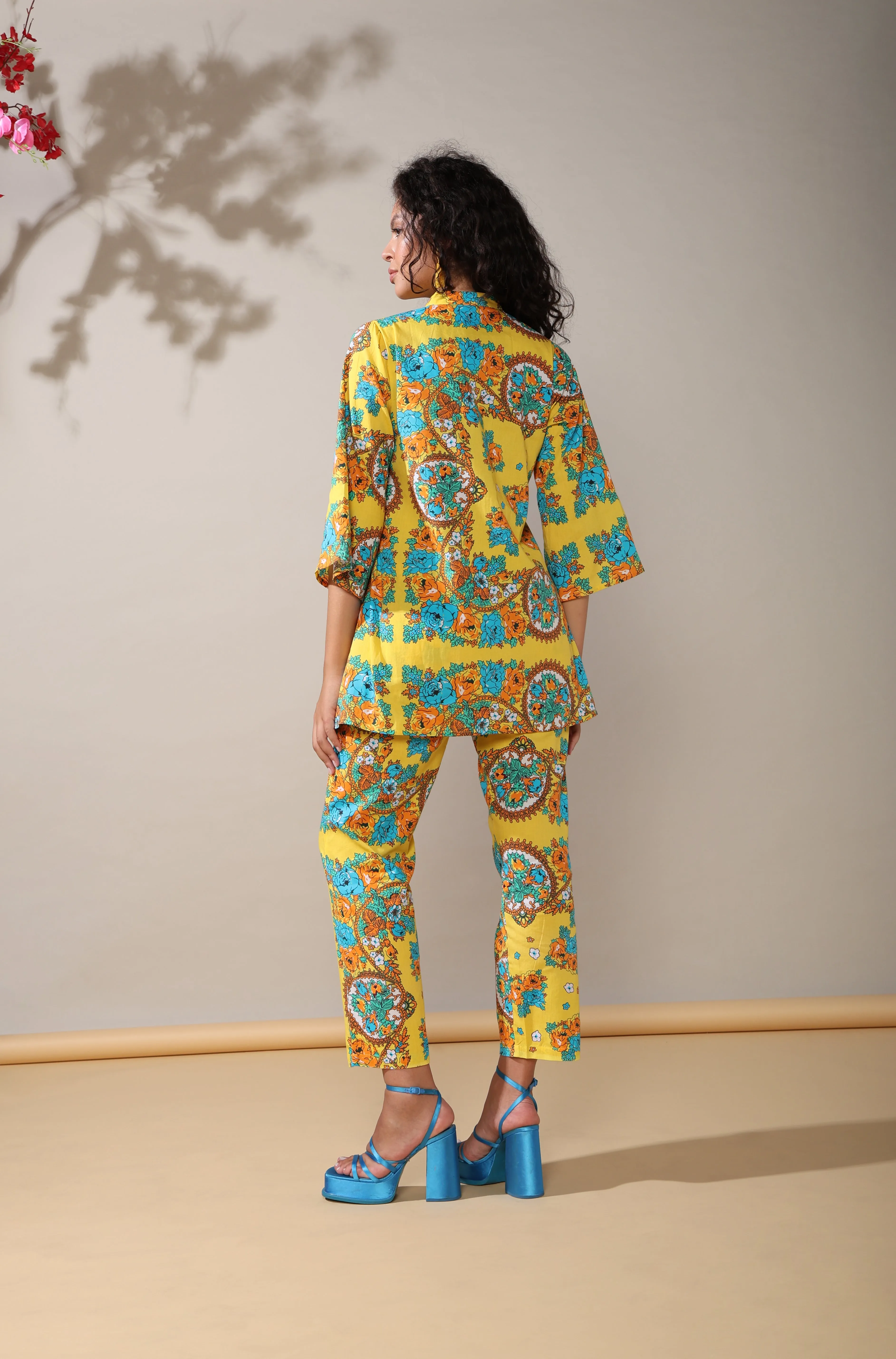 Trendy tandems printed poplin coord set of 2